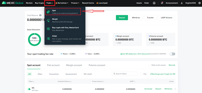 How to Trade at MEXC for Beginners